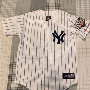 2009 Robinson Cano Yankees World Series Jersey